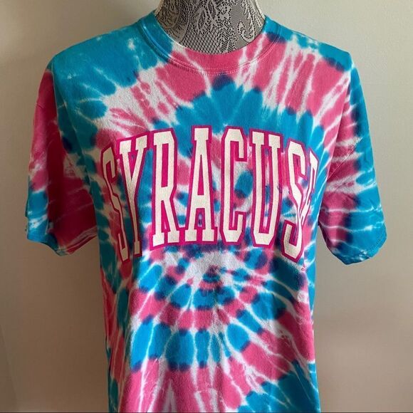 Syracuse University tie dye graphic T-shirt - Picture 3 of 10